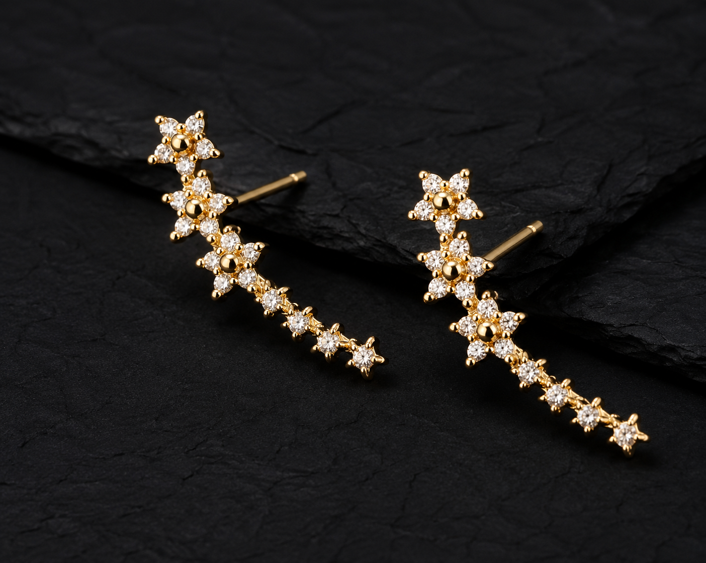 Pendientes Flora