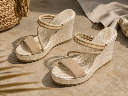 Sandalias Cuña Convertible