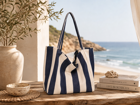 Bolso Tote Rayas