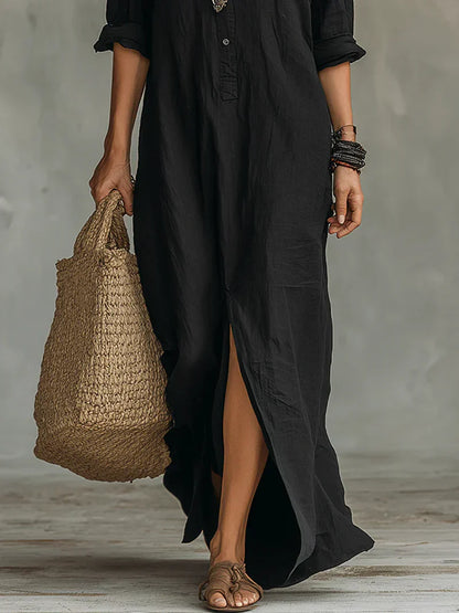 Vestido Maxi Boho Elegance